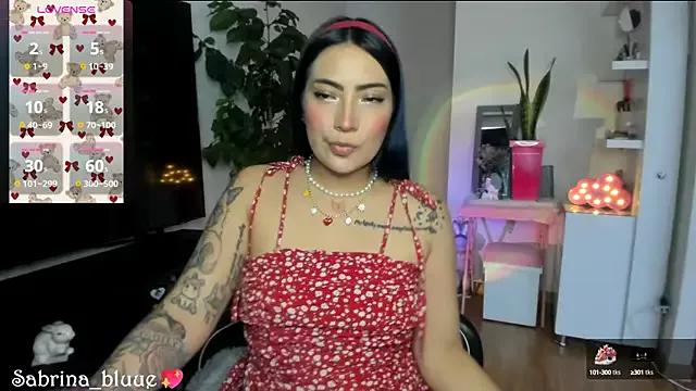 Sabrina_bluue from StripChat is Freechat
