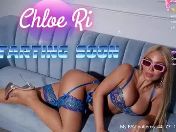 chloe_ri —  // Goal: PANTIES in MOUTH at 1k, Fingering at GOAL // type /menu to play with me! #bigboobs #heels #stockings #lovense #feet