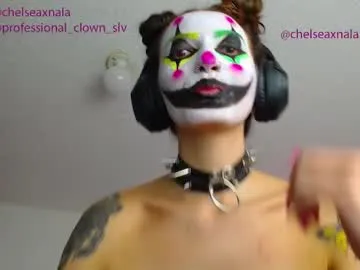 eloise_brown_ — I'm your BDSM Clown Girl/GOAL: DEEPTHROAT WITH MILK  #goth #bdsm #cosplay #slave #dirty /Move to Medellin 60.000tk [6396 tokens remaining]