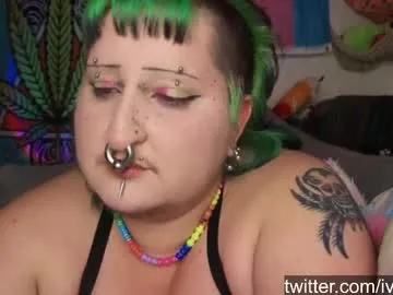 ivylustful — dolce is on! punk and chunky, cum show on wheel for 69ks -- #ftm #hairy #bigboobs #goth #bigcock