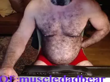 muscledadbear — #bigcock #muscle #daddy #hairy #bear