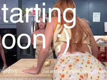 nakedbakers — ClassicTicket: Show in progress.  Counter tops orgasms! Tip 150 tokens to get your ticket.  Type /cmds to see all commands.