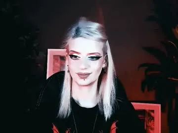 noah_elmer — It's always tea time here. Good music & dark vibe. Enjoy my aura & get lost in rabbit hole! DOMI IS ON! // help to get GOAL - dress dissapear [666 tokens left] #goth #blonde #tattoo #femdom #mistress