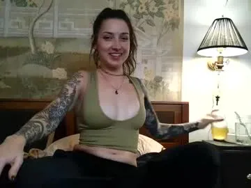notblondegoth — Thursday night fun cum hang #cum #tatted #strip