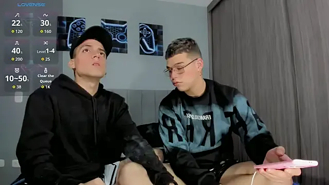 jake_and_joaquin — The boys are naked