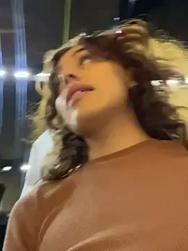 Katee_Jones — Walking naked in public parking.!!!